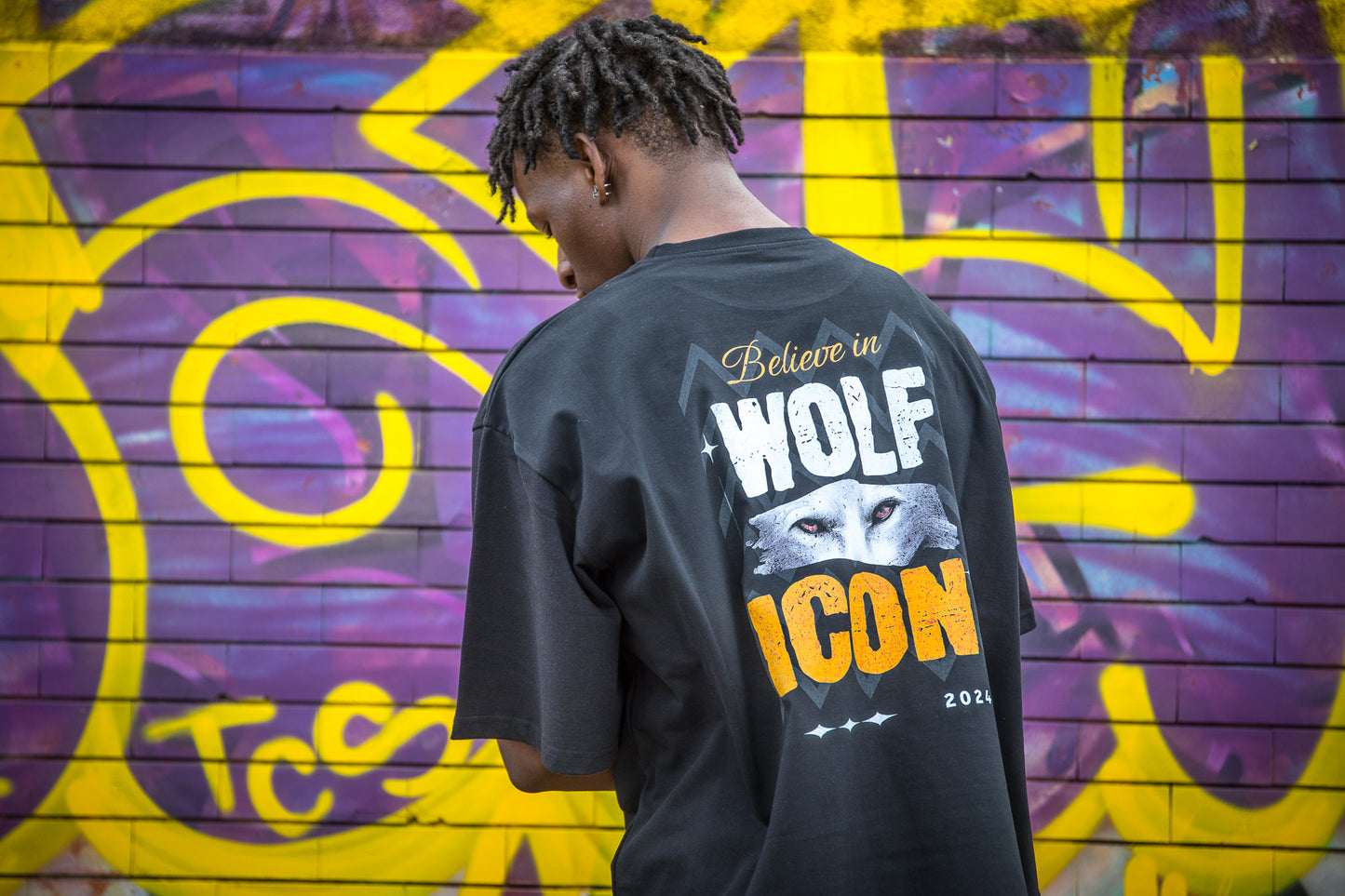 BELIEVE IN WOLF ICON TEE (PRE ORDER)